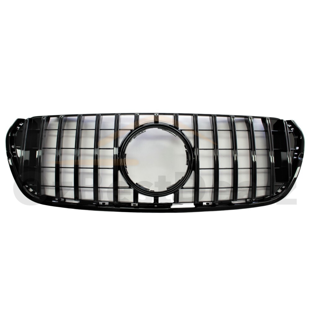 Front Gloss black Grill V3 Suits Mercedes Benz X-Class AMG Style  Replacement Grille