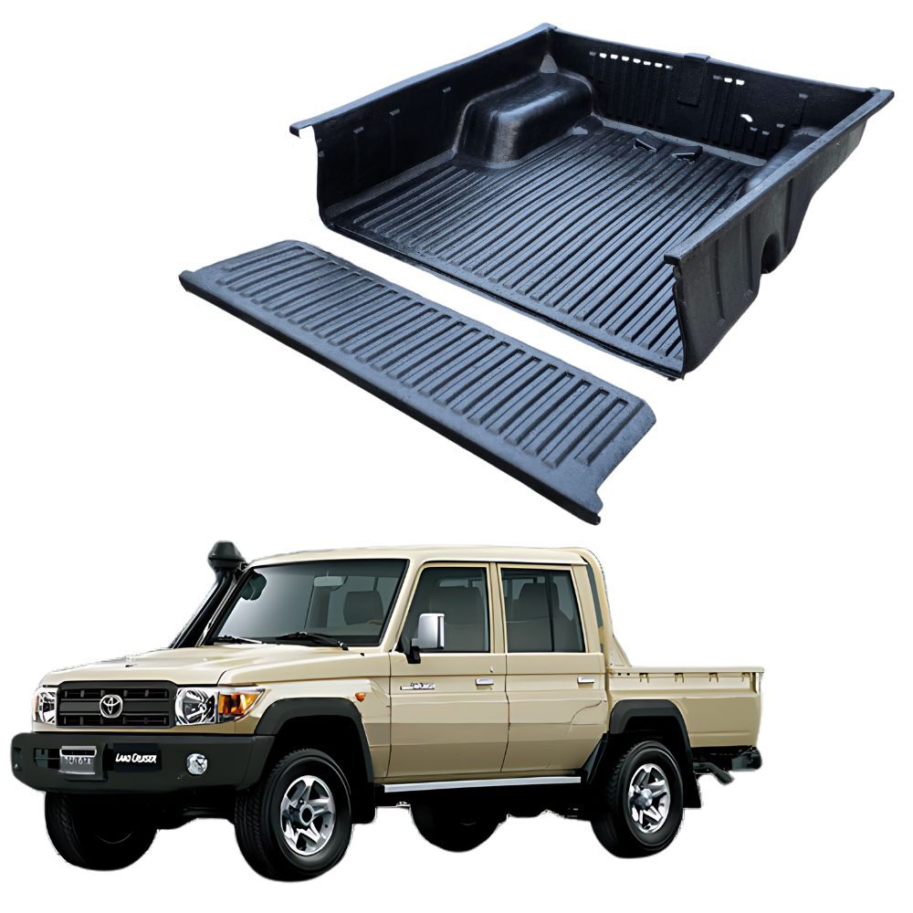 Over Rail UTE Tub Liner Suits Landcruiser 79 Series Dual Cab Tub Cover Deck Liners Pickup Ute Cargo Bedliners