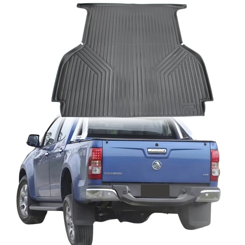 3D TPE Boot Mat Liner Ute suits Colorado 2012-2020 Carpet Plastic Rubber Cargo Rear Tub Mat Dual Cab Tray