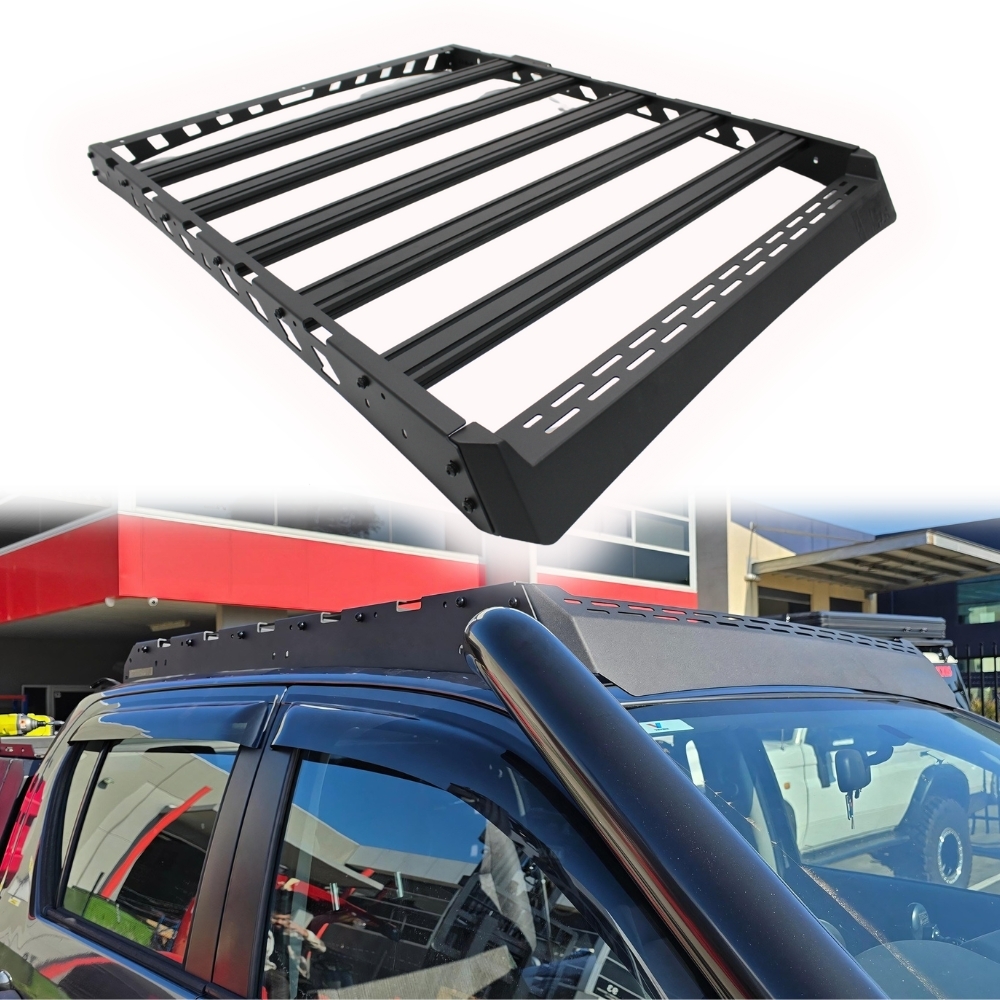 Dynamic Series Full length Roof Rack fits BT50 2021 Aluminium Platform Steel Onwards Dual Cab Low Profile