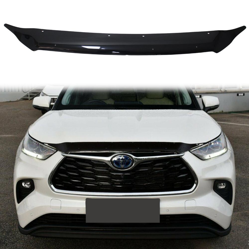 Bonnet Protector Suits Toyota Kluger 2021 Onwards Models Cover Visor Guard Wind