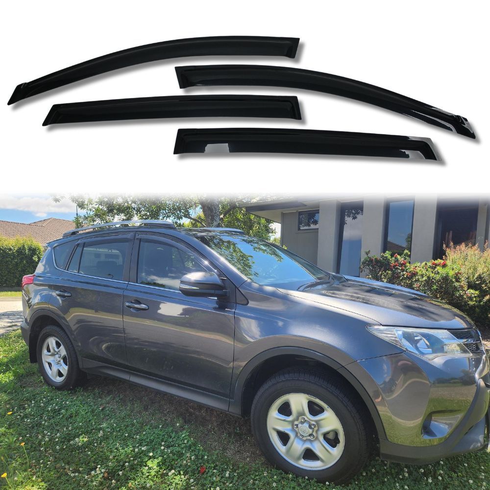 Weather Shields Fits Toyota Rav4 12/2012 - 2018 Window Visors Weathershields 