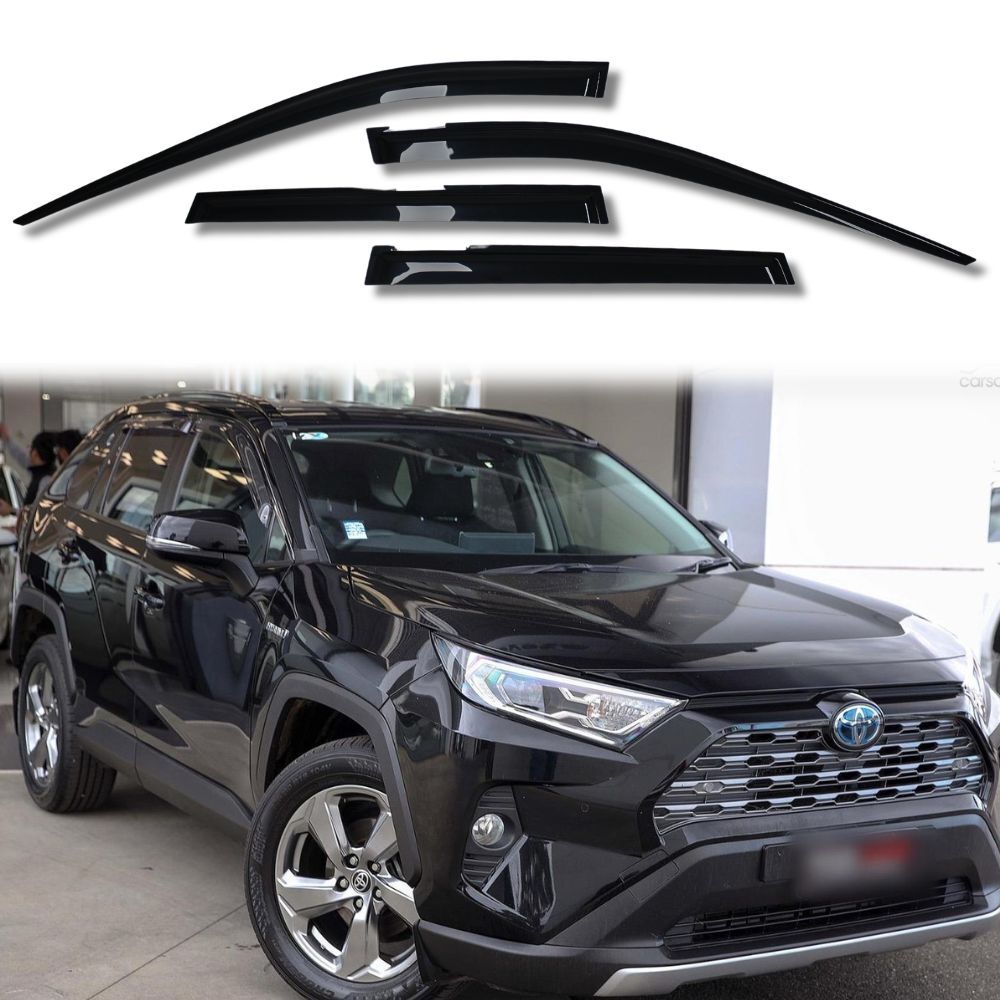 Weather Shields Fits Toyota Rav4 2019 Onwards Window Visors Weathershields