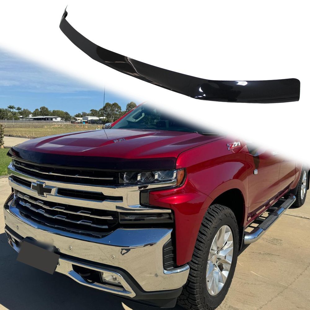 Bonnet Protector Suits Silverado 1500 2020 Onwards Models Cover Visor Guard Wind