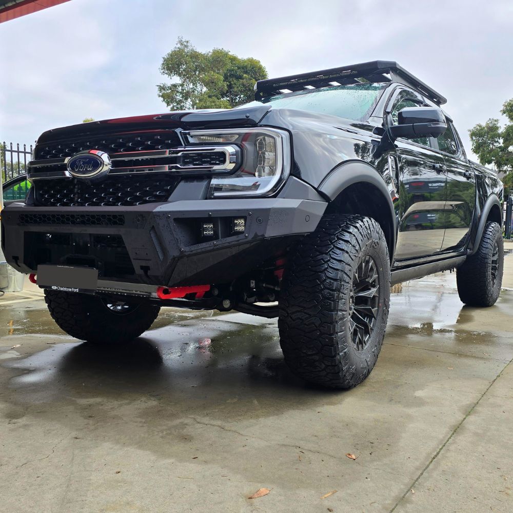 Fender Flares Thin Slim Matte Black Guard Fits Ford Ranger Next Gen 2022 onwards MY22 Dual Cab XL XLT Sport