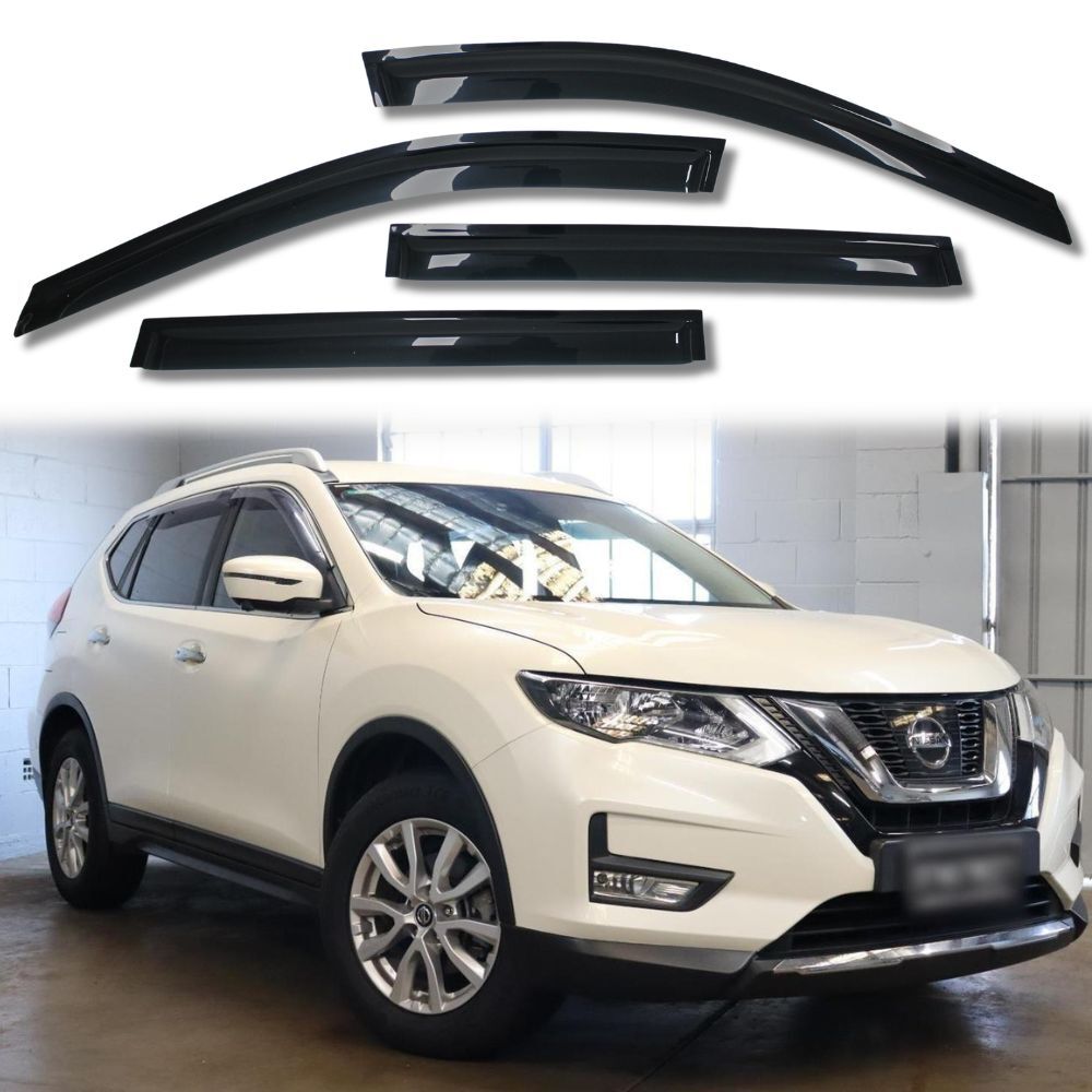 Weather Shields Fits Nissan X-TRAIL T32 2014 - 2020 XTRAIL Window Visors Weathershields