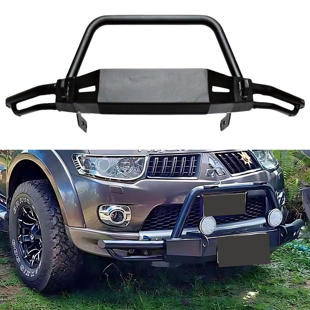 Front Nudge Bar Bull Steel Winch Compatible Bolted Suits Dmax 2012 - 2019  D-max Bull Bar Powder Coated 