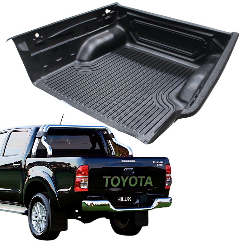 Over Rail UTE Tub Liner Suits Hilux 2005 - 2015 SR5 N70 Dual Cab A Deck Tub Cover Deck Liners New Pickup Ute Cargo Bedliners