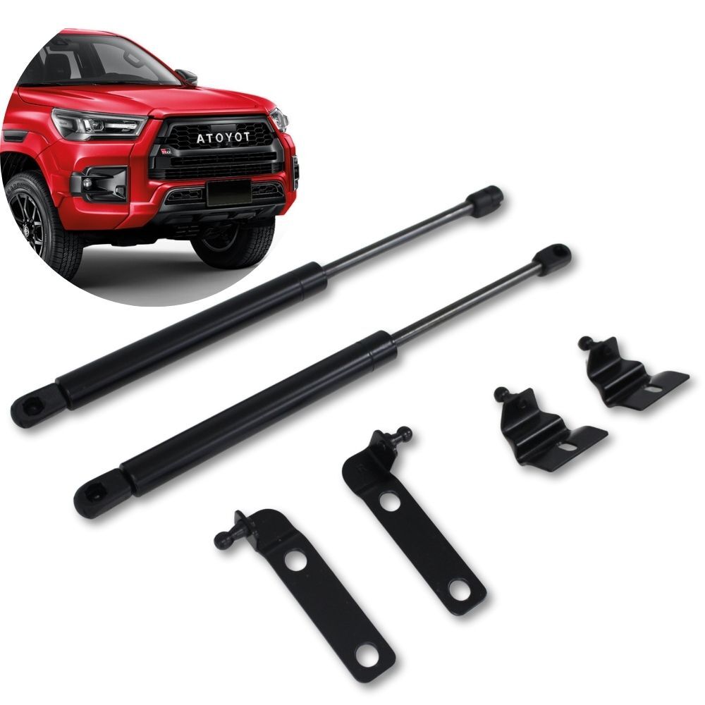 Bonnet Gas Strut Kit Suits Hilux N80 2015 - 2024 Lift Support Spring Shock Damper Hydraulic Easy Up