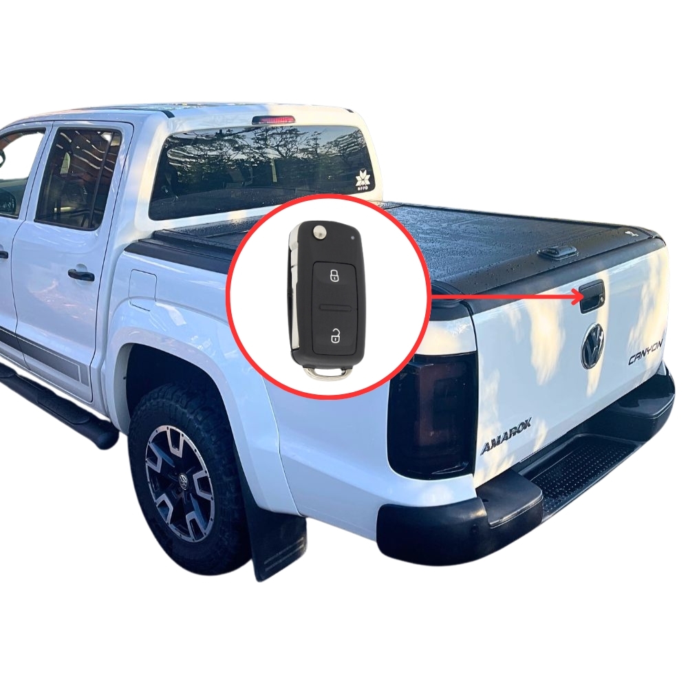 Cobra 4x4 Tailgate Tail gate Central Locking Kit Suits Amarok 2010-2022 Original Remote Controlled Automatic Keyless Entry