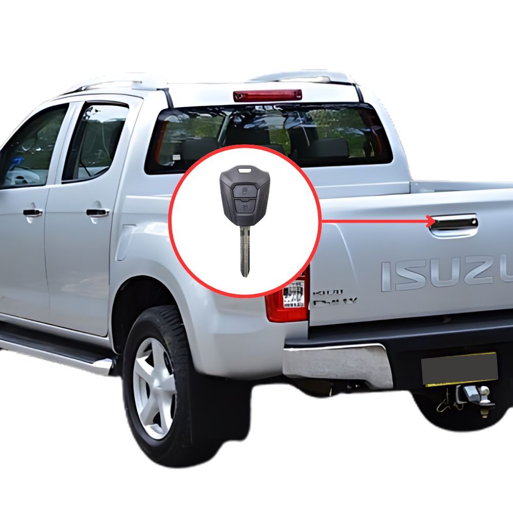 Cobra 4x4 Tailgate Tail gate Central Locking Kit Suits Isuzu Dmax 2012 - 2019 Original Remote Controlled Automatic Keyless Entry