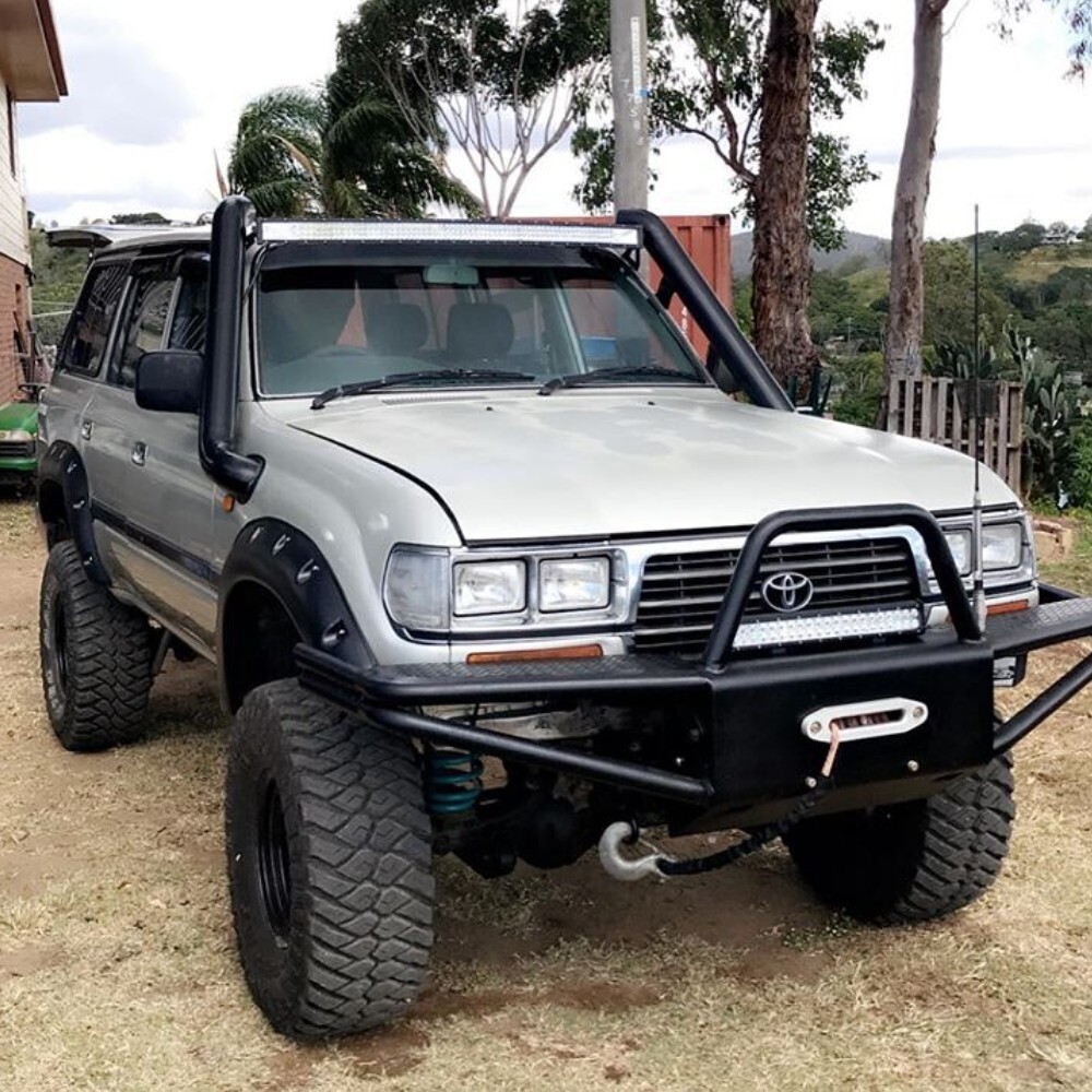 80 SERIES LAND CRUISER FENDER FLARES JUNGLE GUARD WHEEL ARCH 1990 - 98 ...