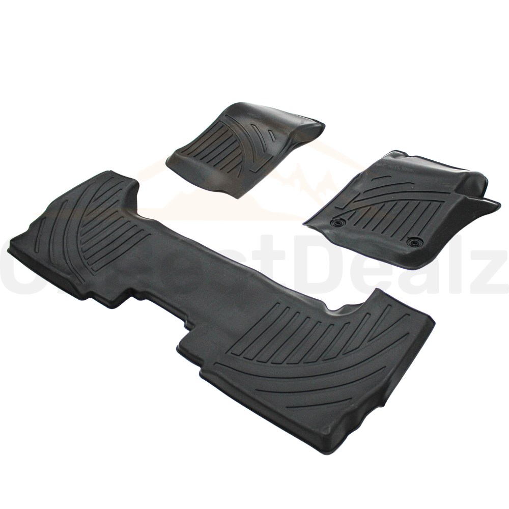 5D TPE Floor Mats Matts Liner suits Landcruiser 76 Series Carpet